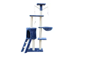 138cm Tall Cat Tree with Sisal Post & Plush Covering