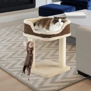 16"  Multi-Level Cat Tree - Beige