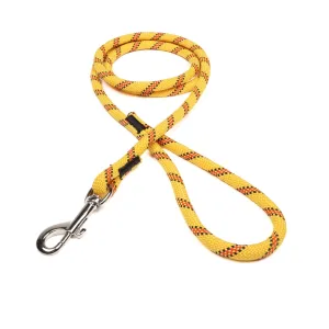 3/8 Airforce Gold w/ Black & Red Tracer Rope Leash