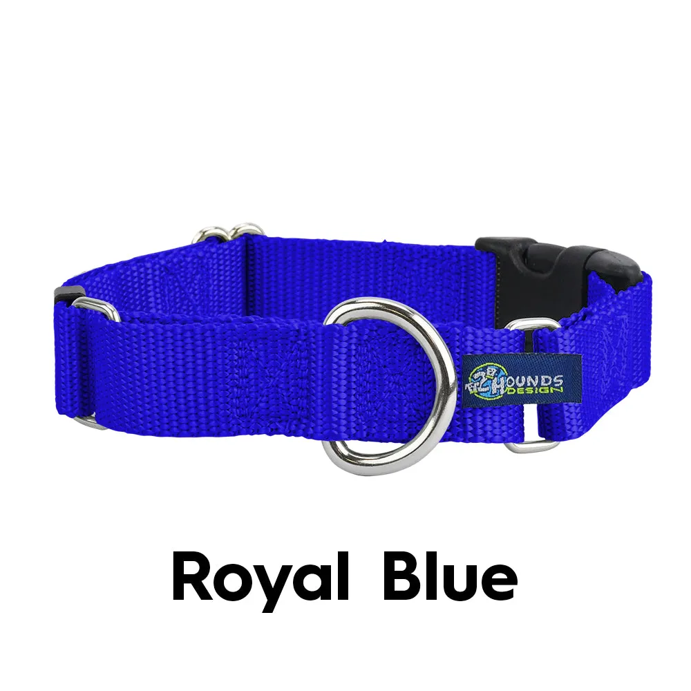 5/8″ and 1″ Royal Blue Nylon Dog Collar