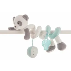 Activity Spiral Panda bear Turquoise 25cm