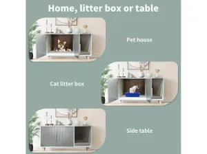 AFP Lifestyle 4 Pets - Enclosed Cat Litter Box Furniture