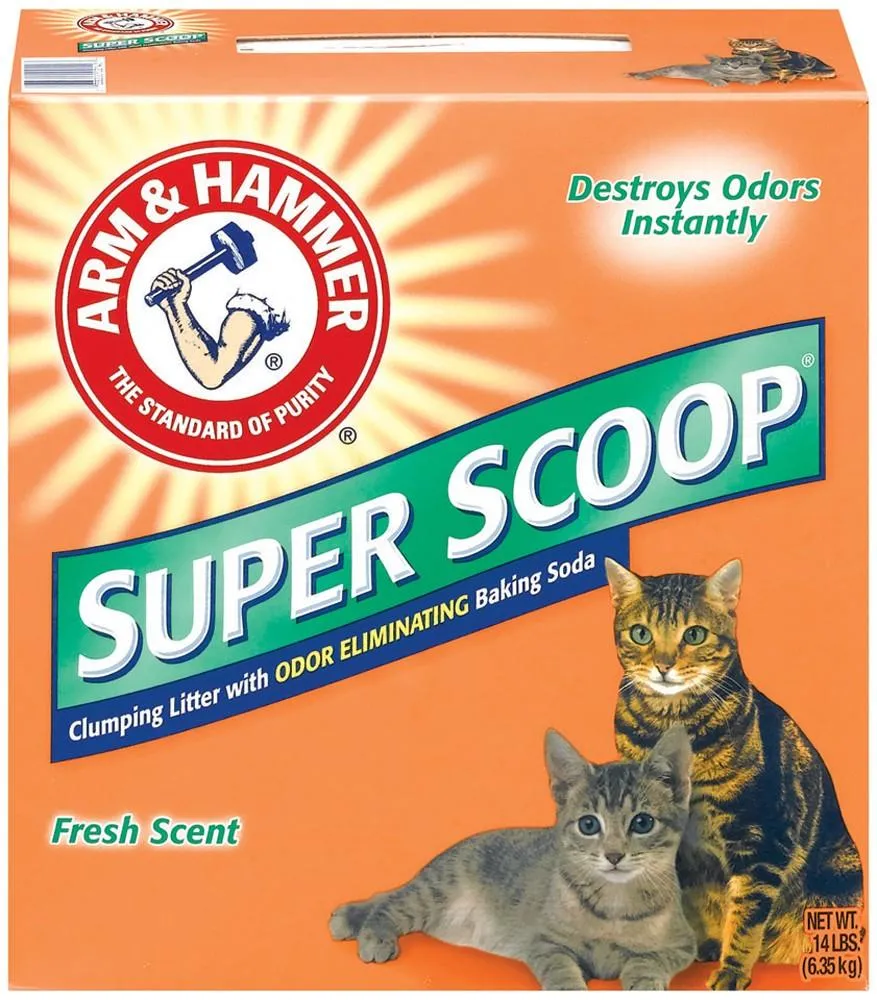 Arm & Hammer Super Scoop Clumping Litter 14lb