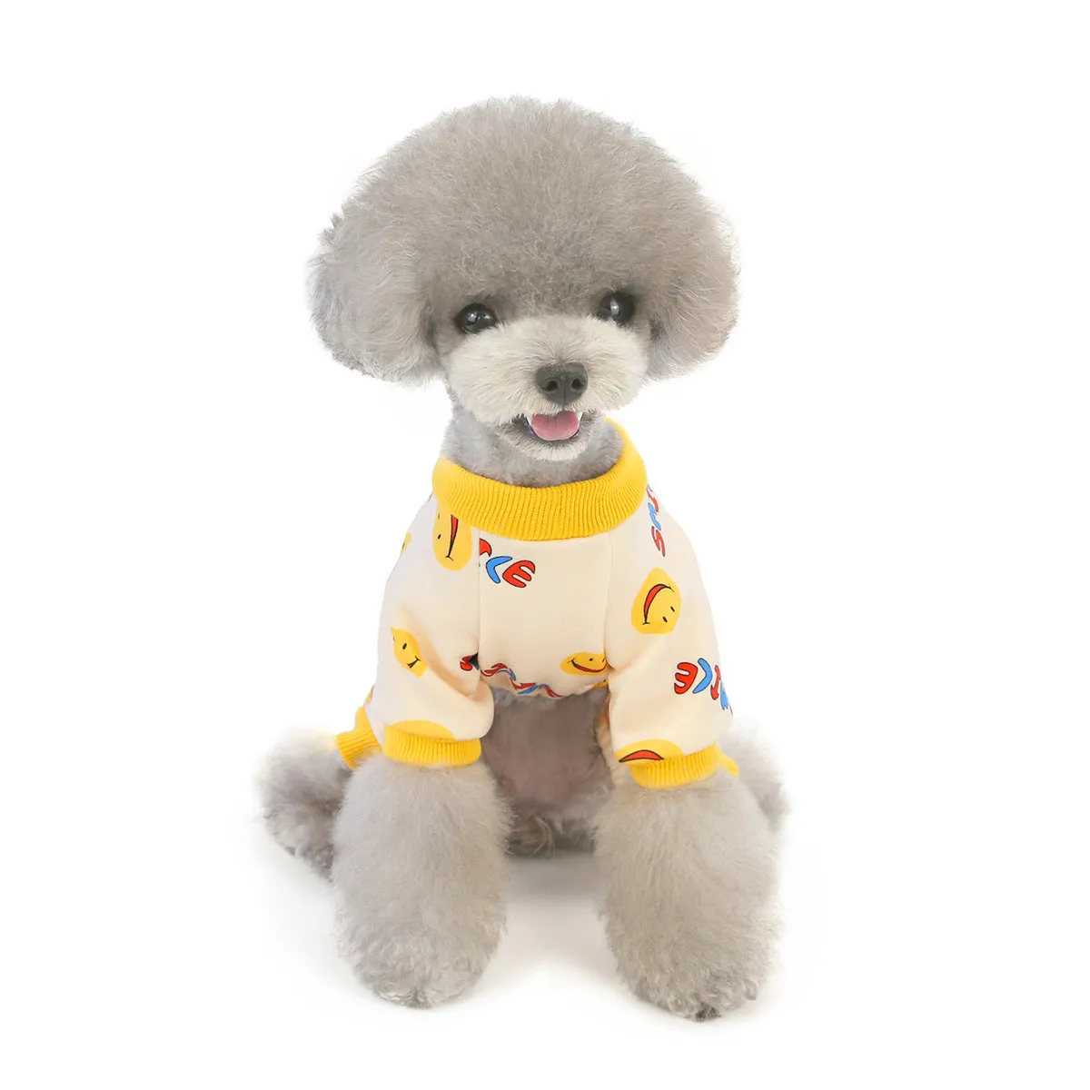 Autumn and winter dog clothes cute home clothes pet clothes