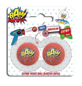 Bam Catnip Pop Gun Refill Balls