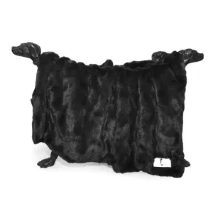 Bella Dog Blanket Black