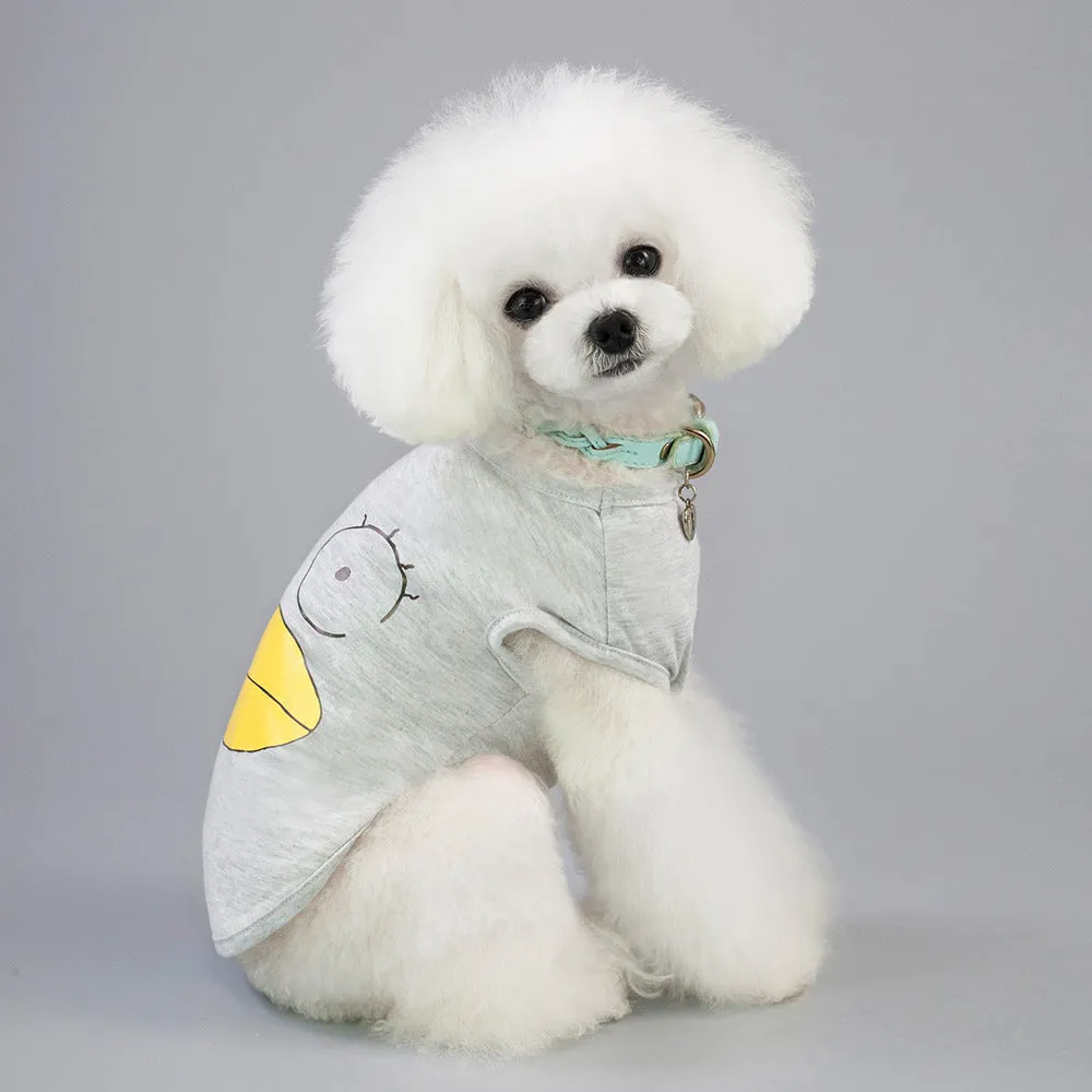 Big-billed duck vest summer small dog pet clothing