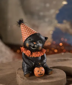 Binx Halloween Cat in Party Hat