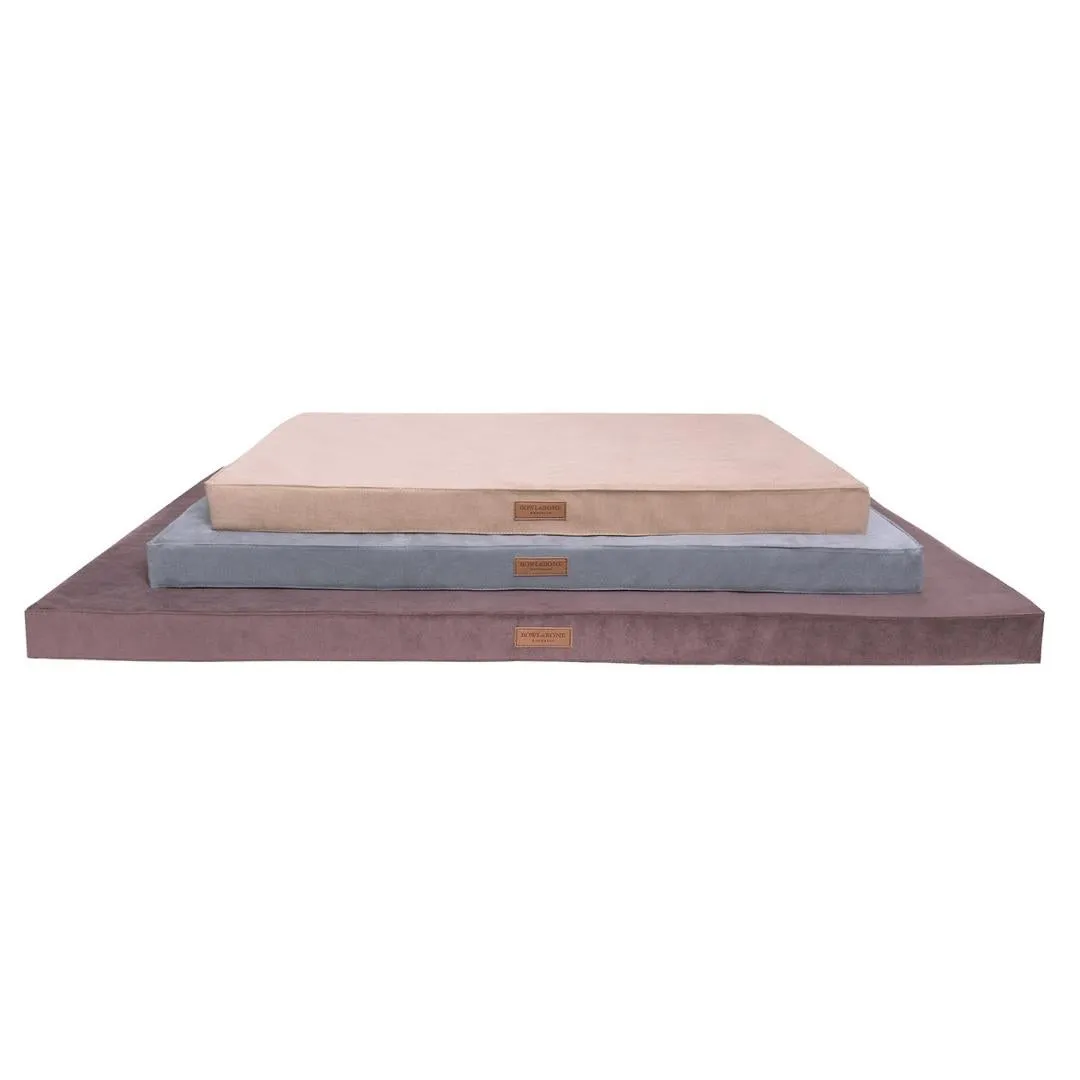 Bowl and Bone Classic Beige Foam Dog Mat