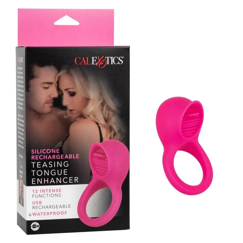 Calexotics Silicone Teasing Tongue Enhancer