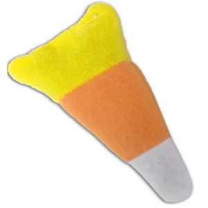 Candy Corn Catnip Toy