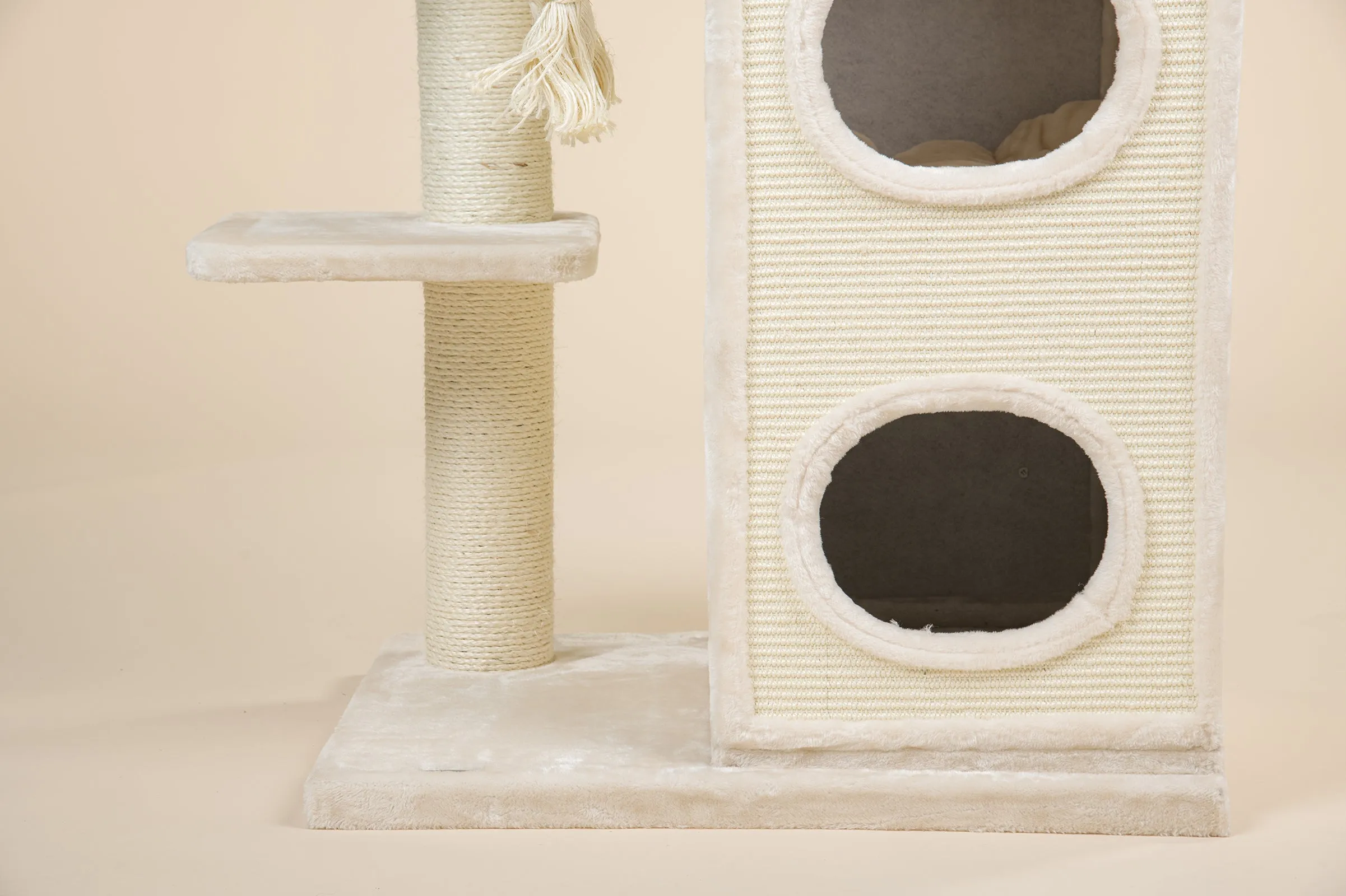 Cat Condo Beige