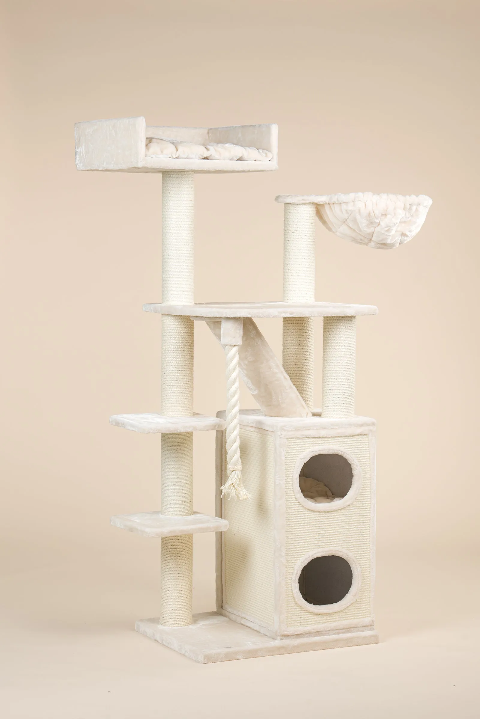 Cat Condo Beige