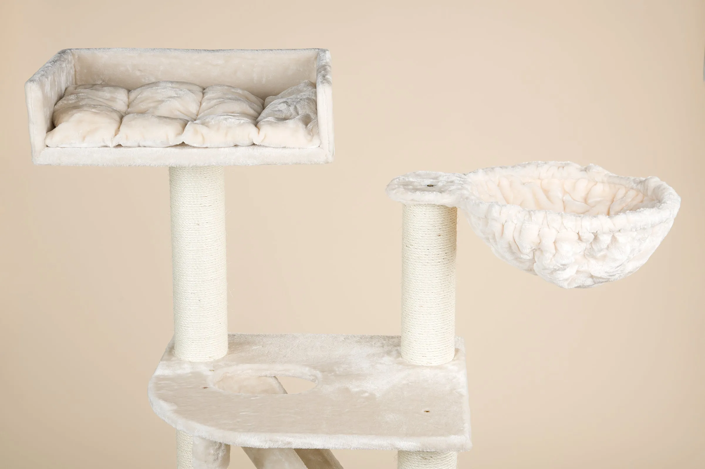 Cat Condo Beige