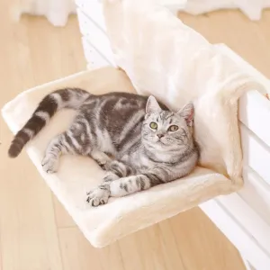 Cat Hanging Bed On Radiator Lounger Hammock for Cats