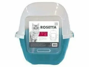 CAT LITTER BOX - ROSETTA  BLUE