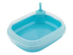 Cat litter box transparent lid Color bottom