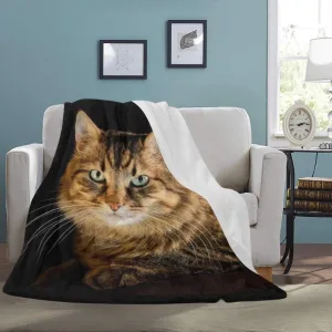 Cat Lover Blanket - Ultra-Soft Micro Fleece Blanket 60" x 80"