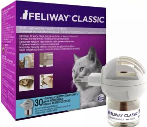 Cat pheromone plug in, cat pheromones, Feliway Classic calming set