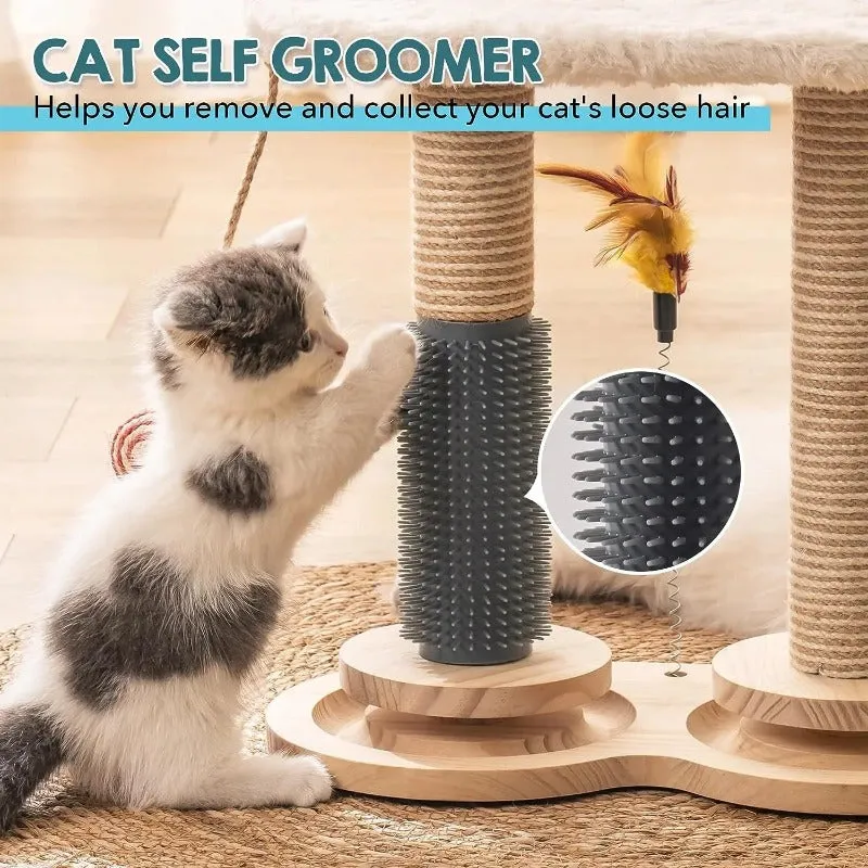 Cat Scratching Post - Soft Fleece Cat Perch