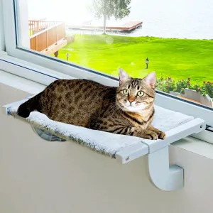 Cat Window Perch Adjustable Hammock With 2-sided Cushion