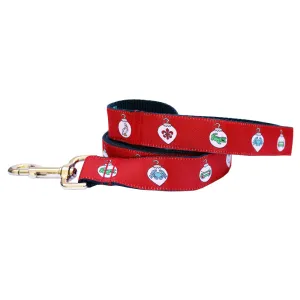 Cayenne Red Christmas Ornaments Dog Leash