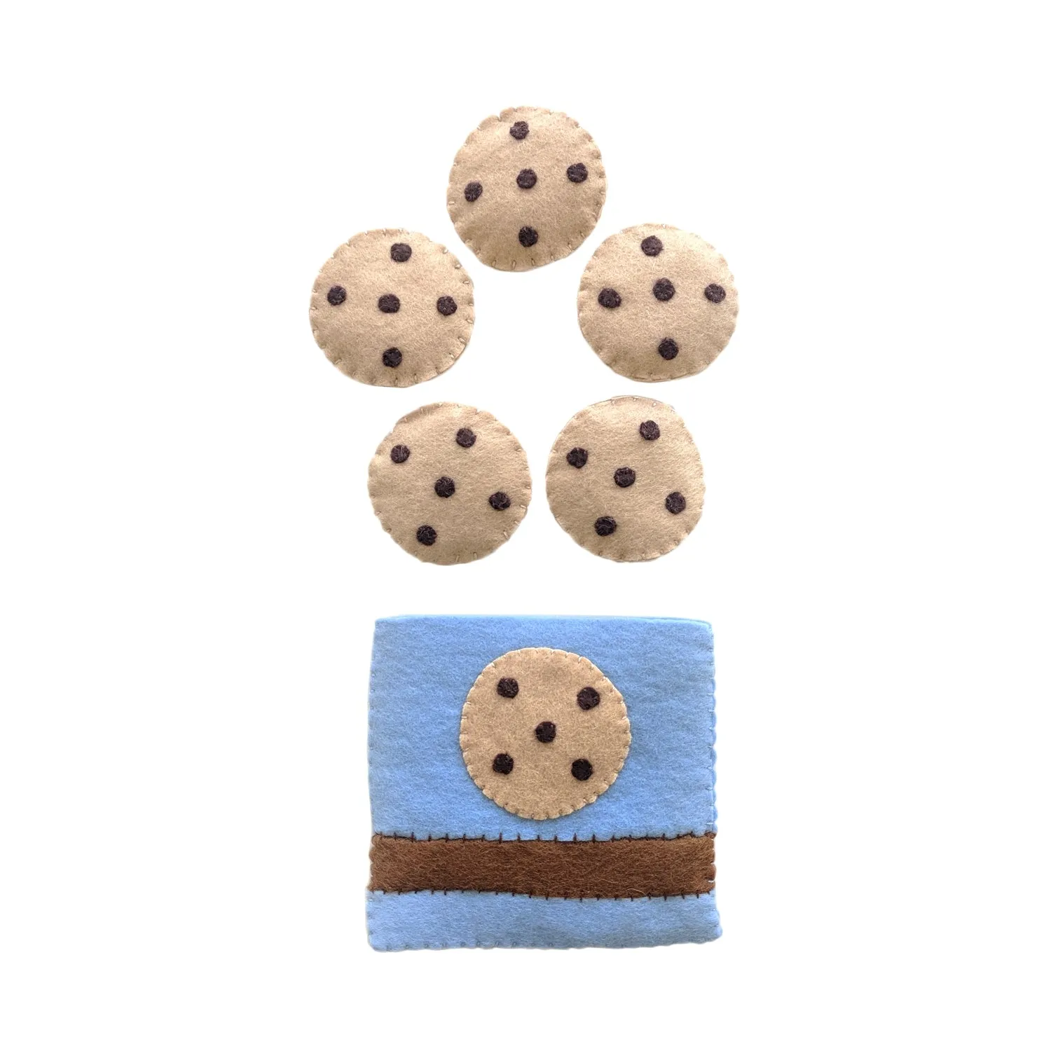 Choco-chip Cookies Cat Toy Set