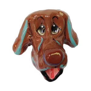 Chocolate Labrador | Wall Sculpture