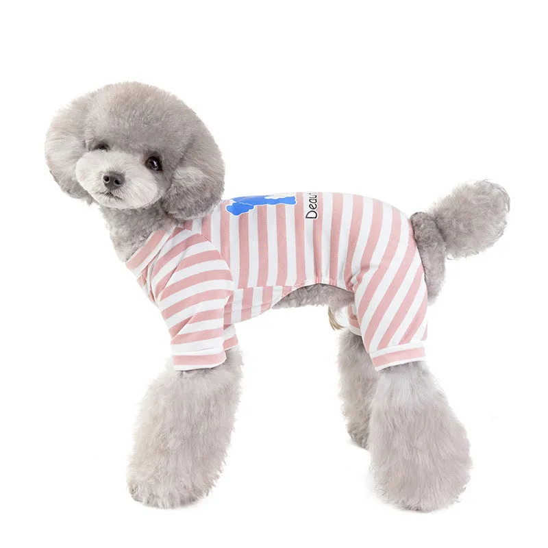 Cute Three Brothers Pet Clothes in Summer