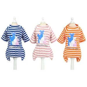 Cute Three Brothers Pet Clothes in Summer