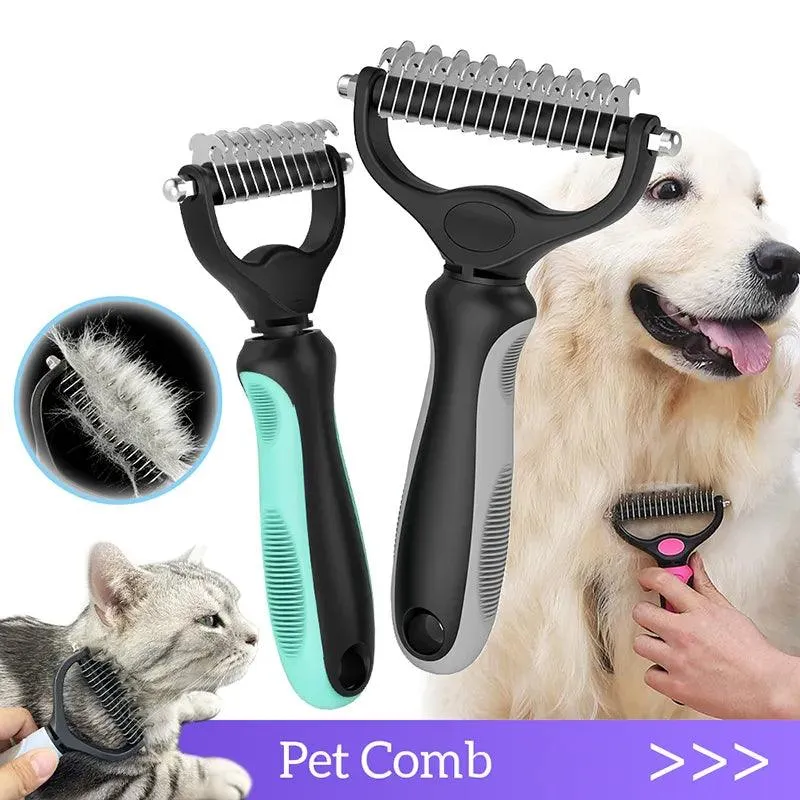 Dog Cat Hair Removal Comb Grooming Tool