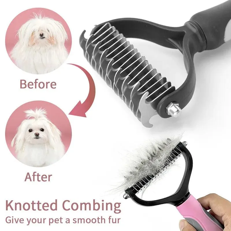 Dog Cat Hair Removal Comb Grooming Tool