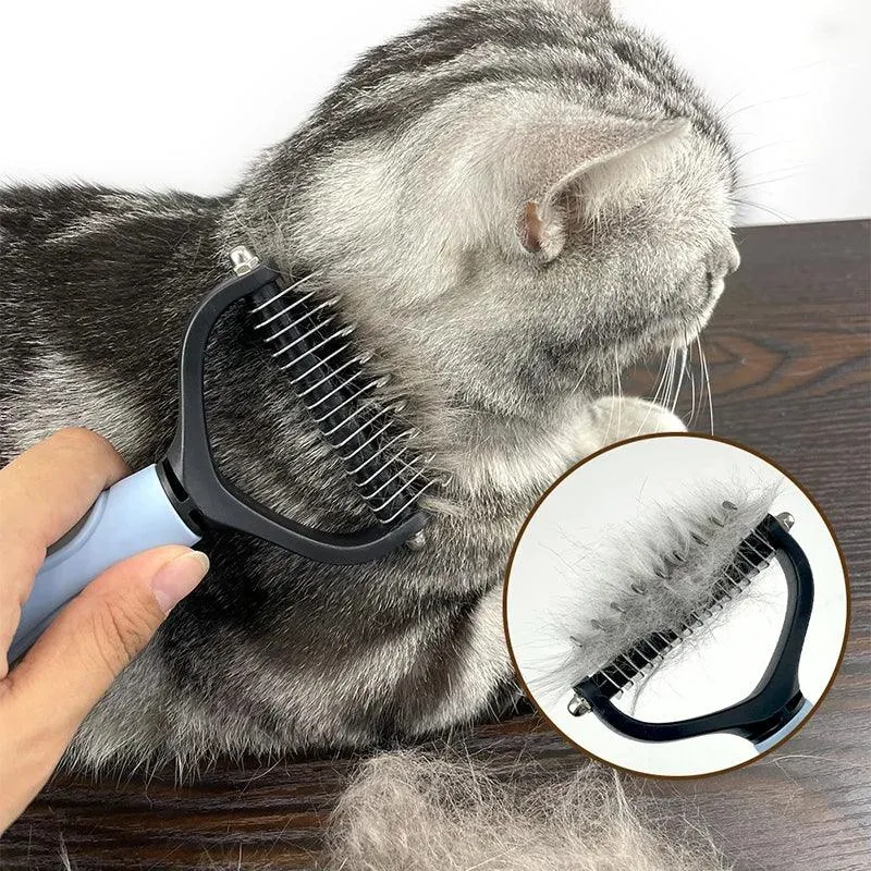 Dog Cat Hair Removal Comb Grooming Tool