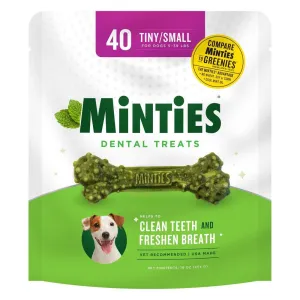 Dog Dental Bone Treats 40 Count