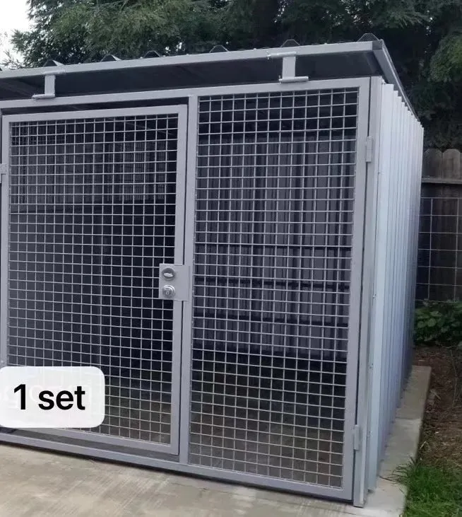 Dog Outdoor Kennel Runs - ‘Seriously Strong’ 3Mx2M 1-10/row or single unit