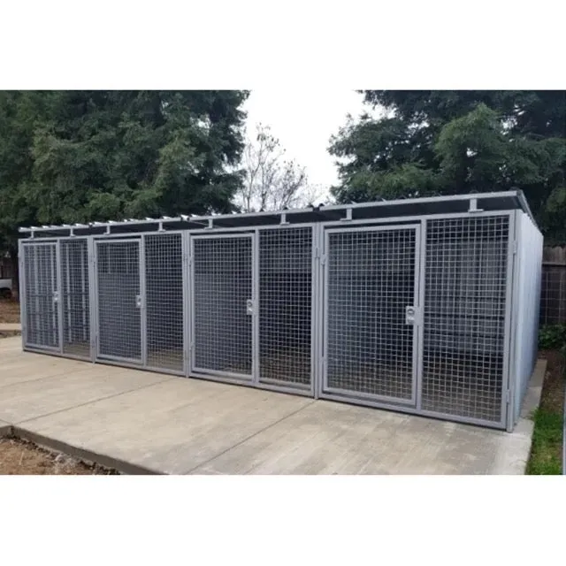 Dog Outdoor Kennel Runs - ‘Seriously Strong’ 3Mx2M 1-10/row or single unit