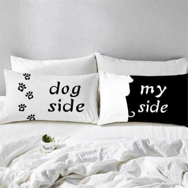 Dog Side, My Side Quilt Cover Set