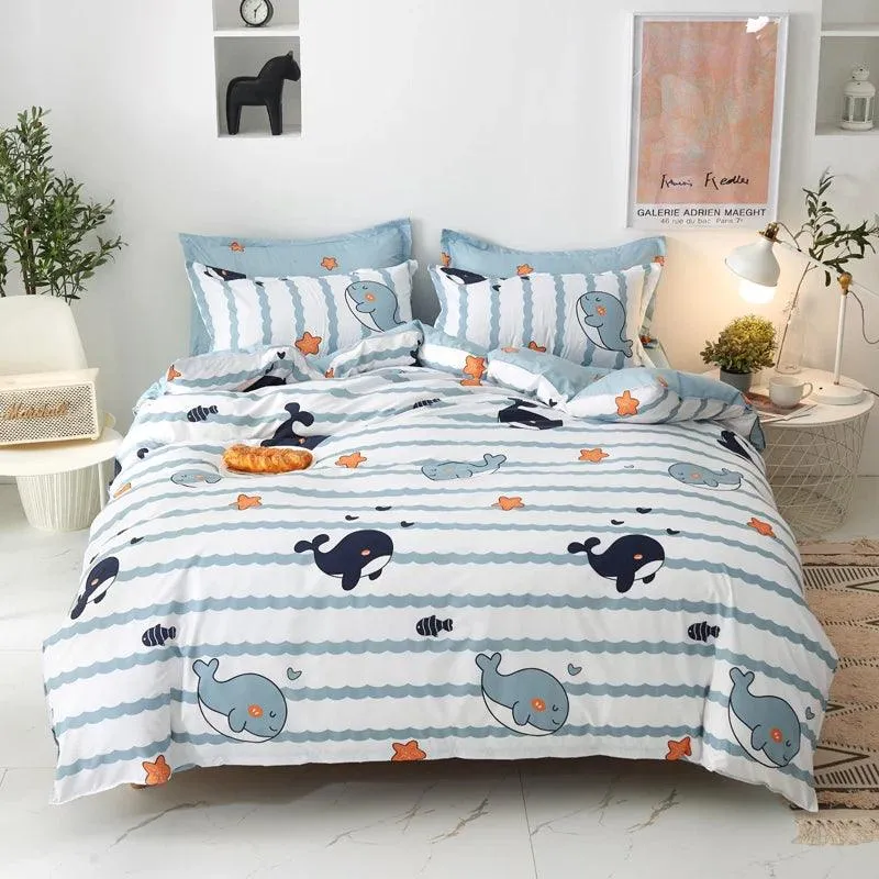 Dreamland Delights Cat Bedding Set