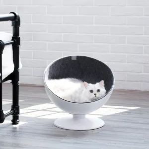 Elegant Rotating Interactive Cat Hammock Bed