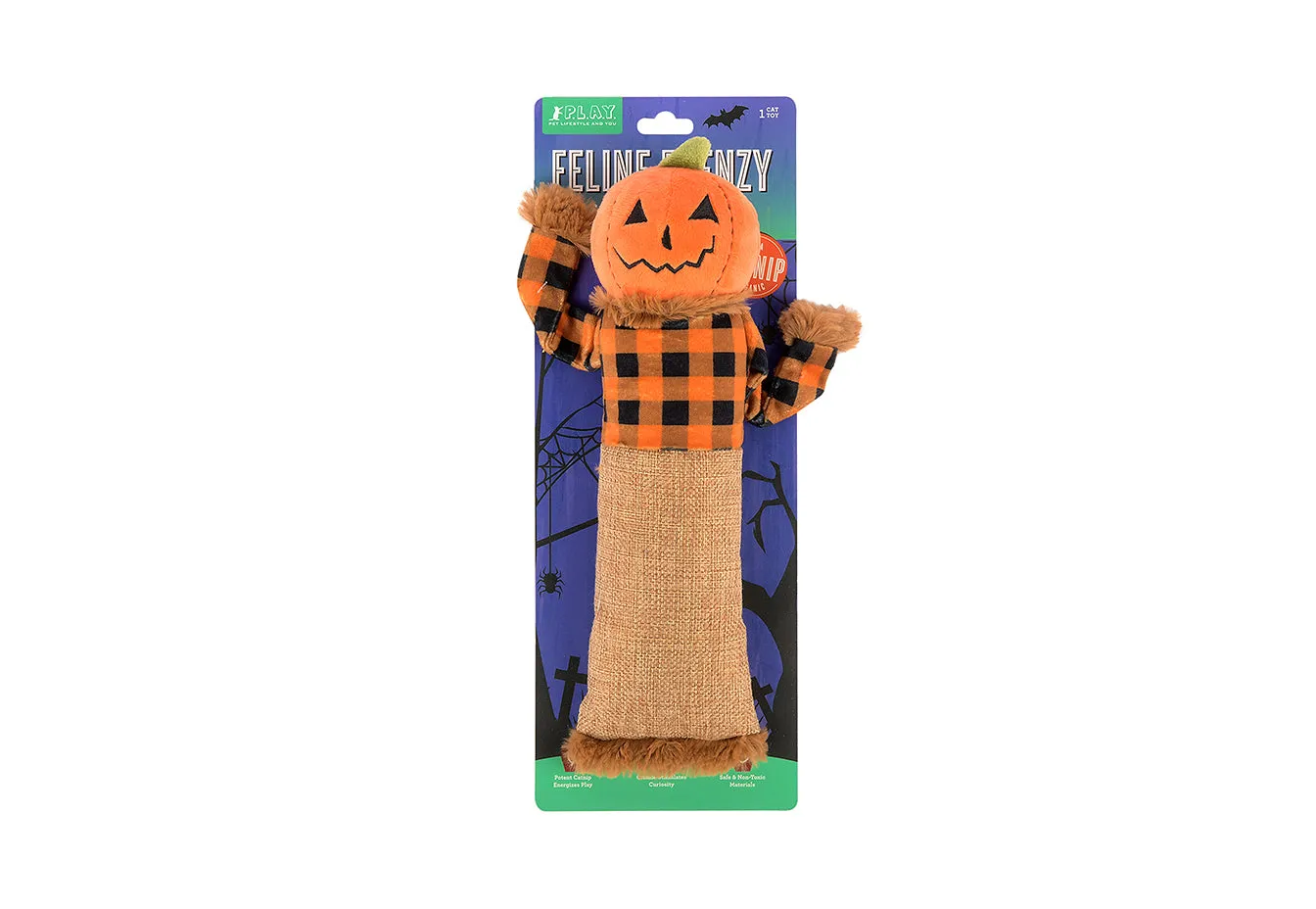 Feline Frenzy Scaredy Crow Kicker Toy