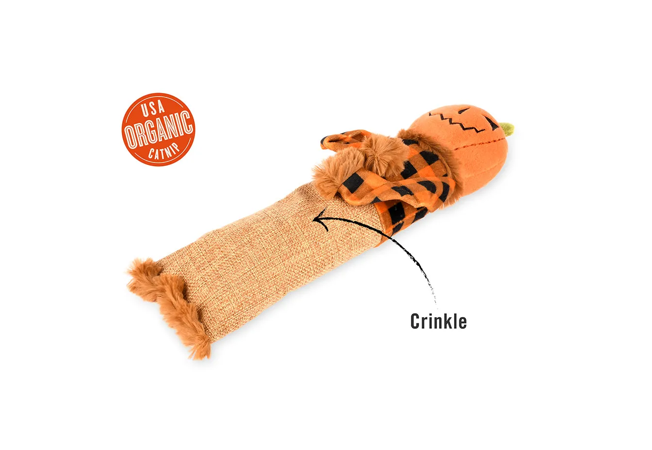 Feline Frenzy Scaredy Crow Kicker Toy