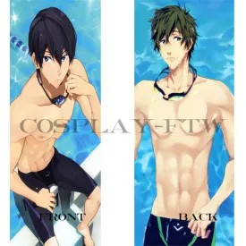 Free! Iwatobi Swim Club- Nanase Haru and Tachibana Makoto - Haru Makoto Pillow