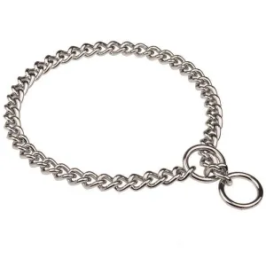 Furry Friend Chrome Plated Puppy Choke Chain