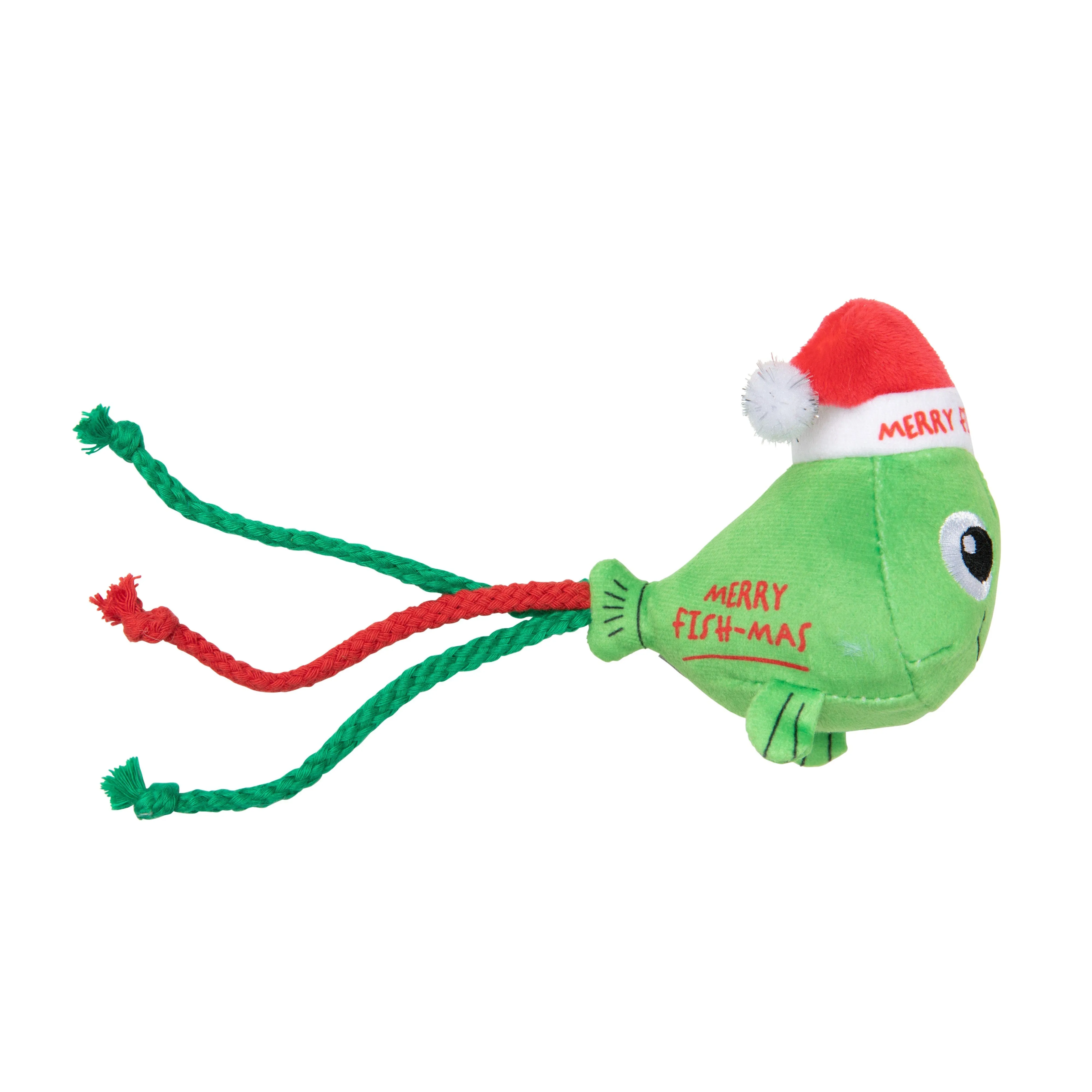 FuzzYard Christmas Merry Fishmas Soft Cat Toy