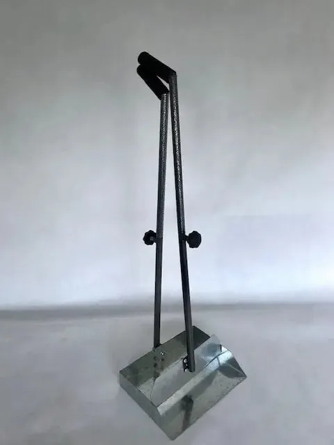 Galvanised Poop Scooper - Long Handled