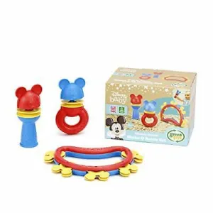 Green Toys - Mickey Mouse - Shake & Rattle Set