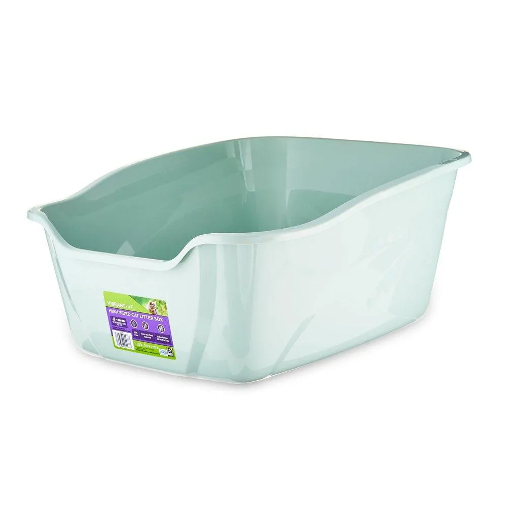 High Sided Open Cat Litter Box