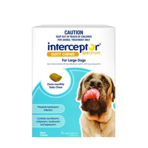 Interceptor Spectrum Dog 22-45kg Blue 3 Pack