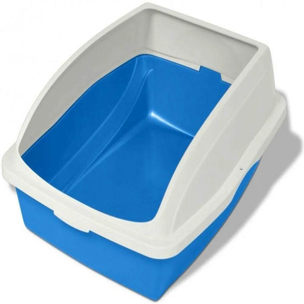 Large Framed Cat Pan (Cat Litter Box with Rim)