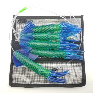 Lobo Lures Moldcraft Squid Daisy Chain 9 Inch